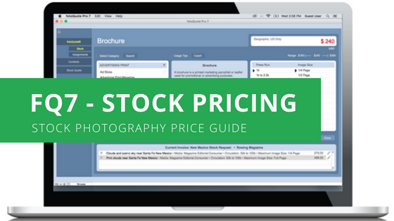 Cradoc fotoSoftware - Stock Photography Price Guide with fotoQuote Pro 7